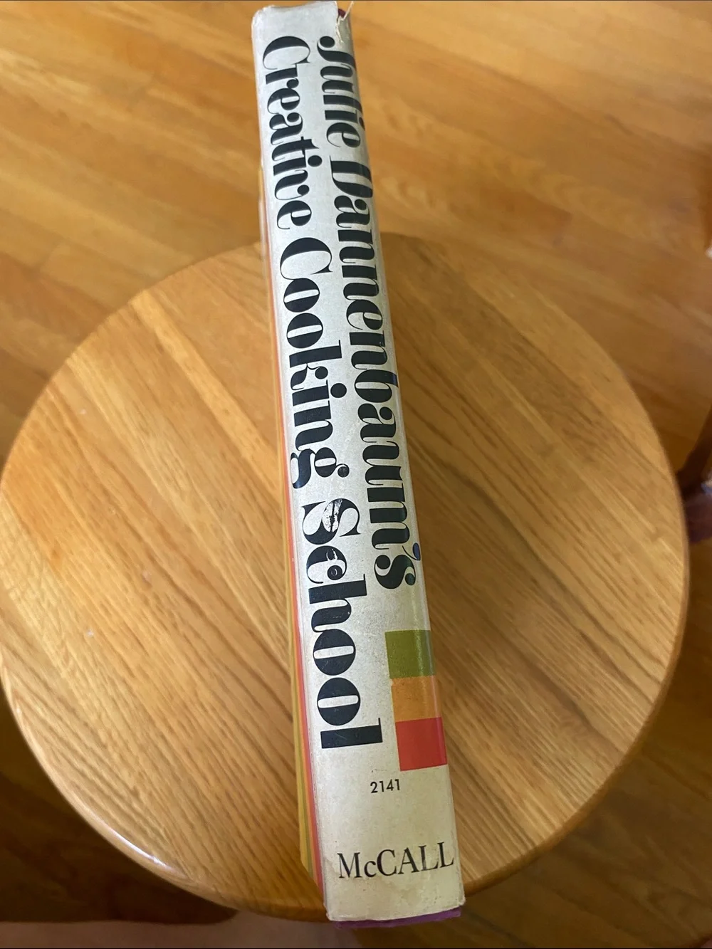 Vtg 1971 First Ed Julie Dannenbaum’s Creative Cooking School Retro 266 pages